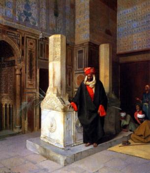 Ludwig Deutsch : The Prayer at the Tomb